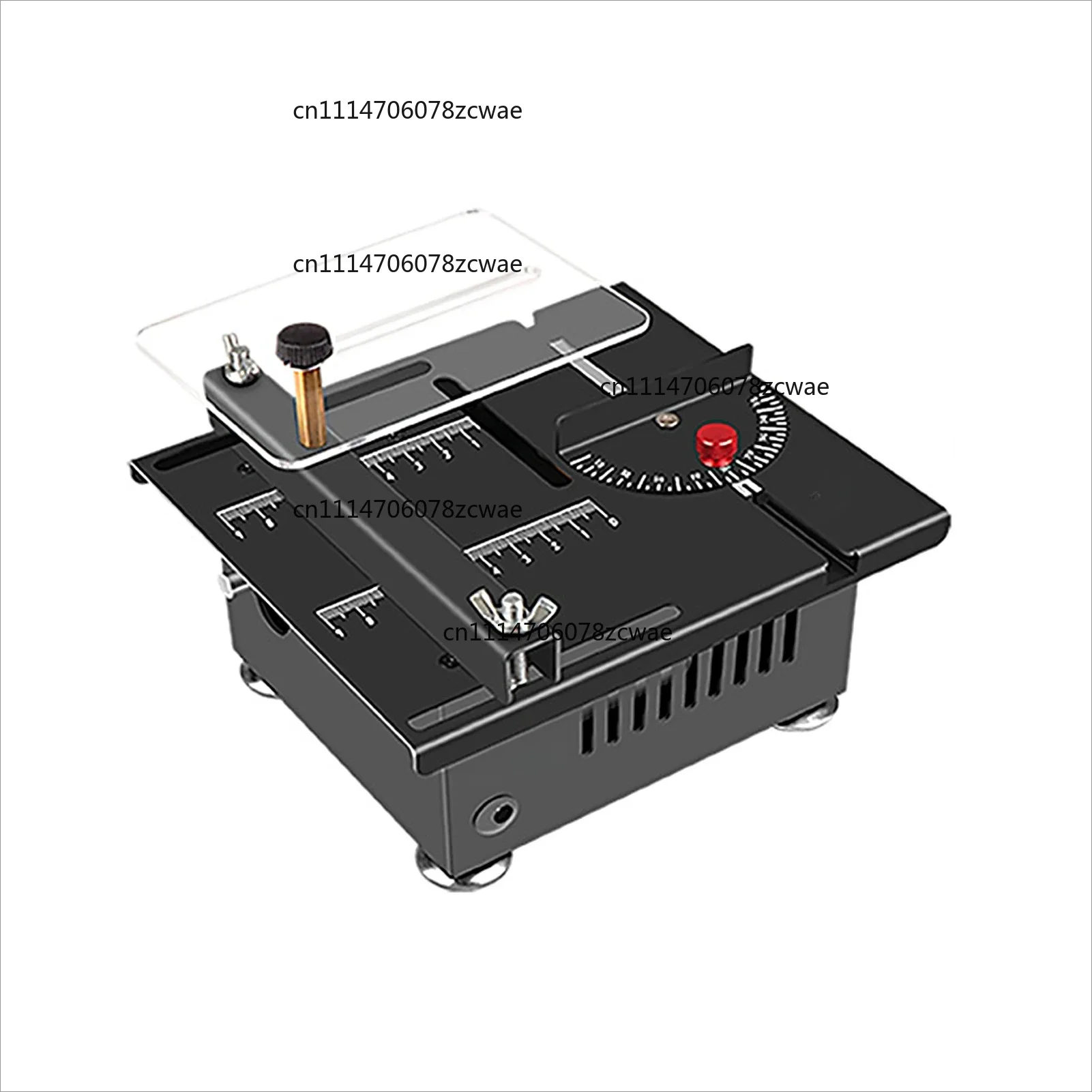 for  Multi Functional Table Saw Mini Desktop Electric Saw Cutter Speed and Angle Adjustable Liftable Blade 16MM Cutting Depth