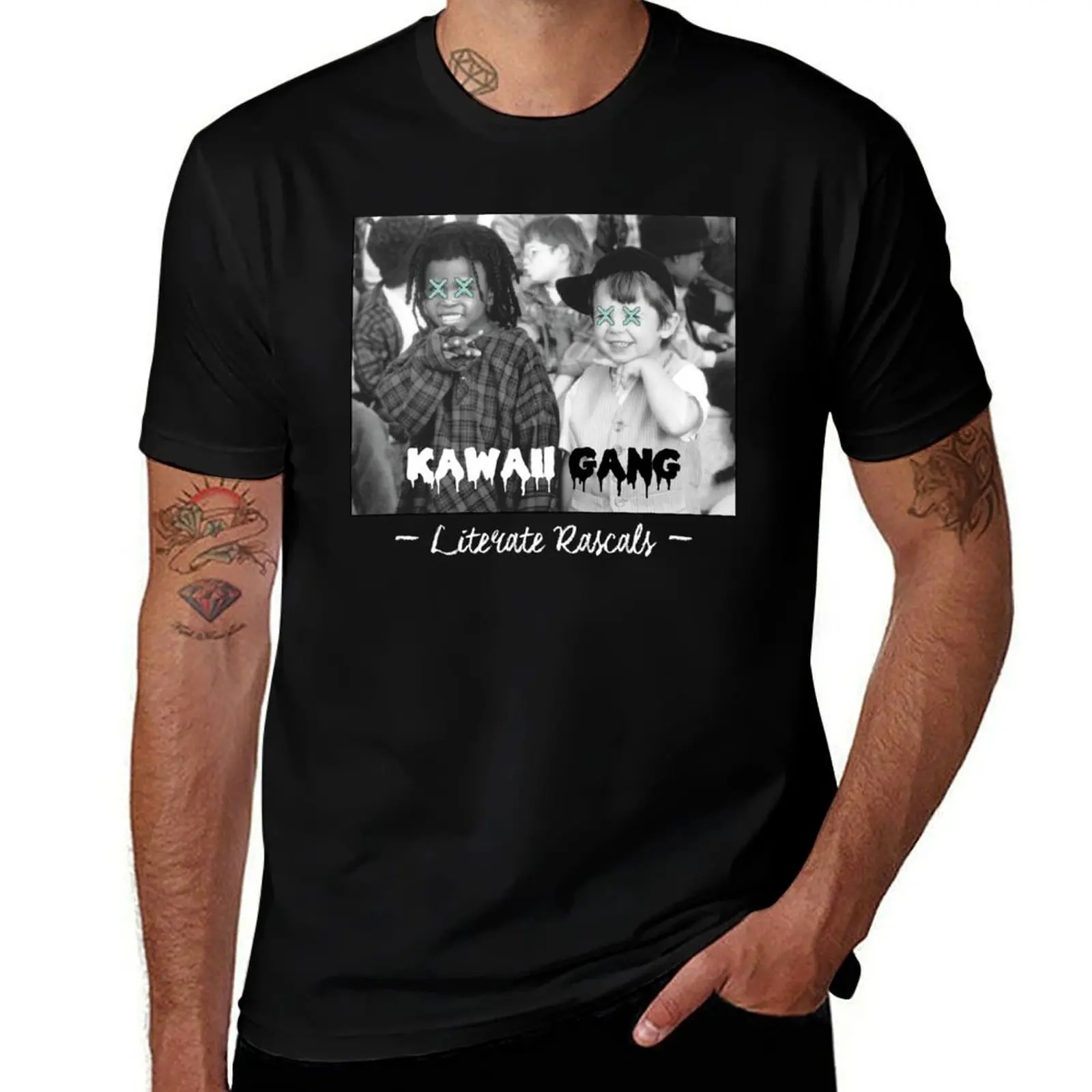 

literate_rascals T-Shirt shirts graphic tees oversize t-shirts man plus size clothes quick drying clothes for men