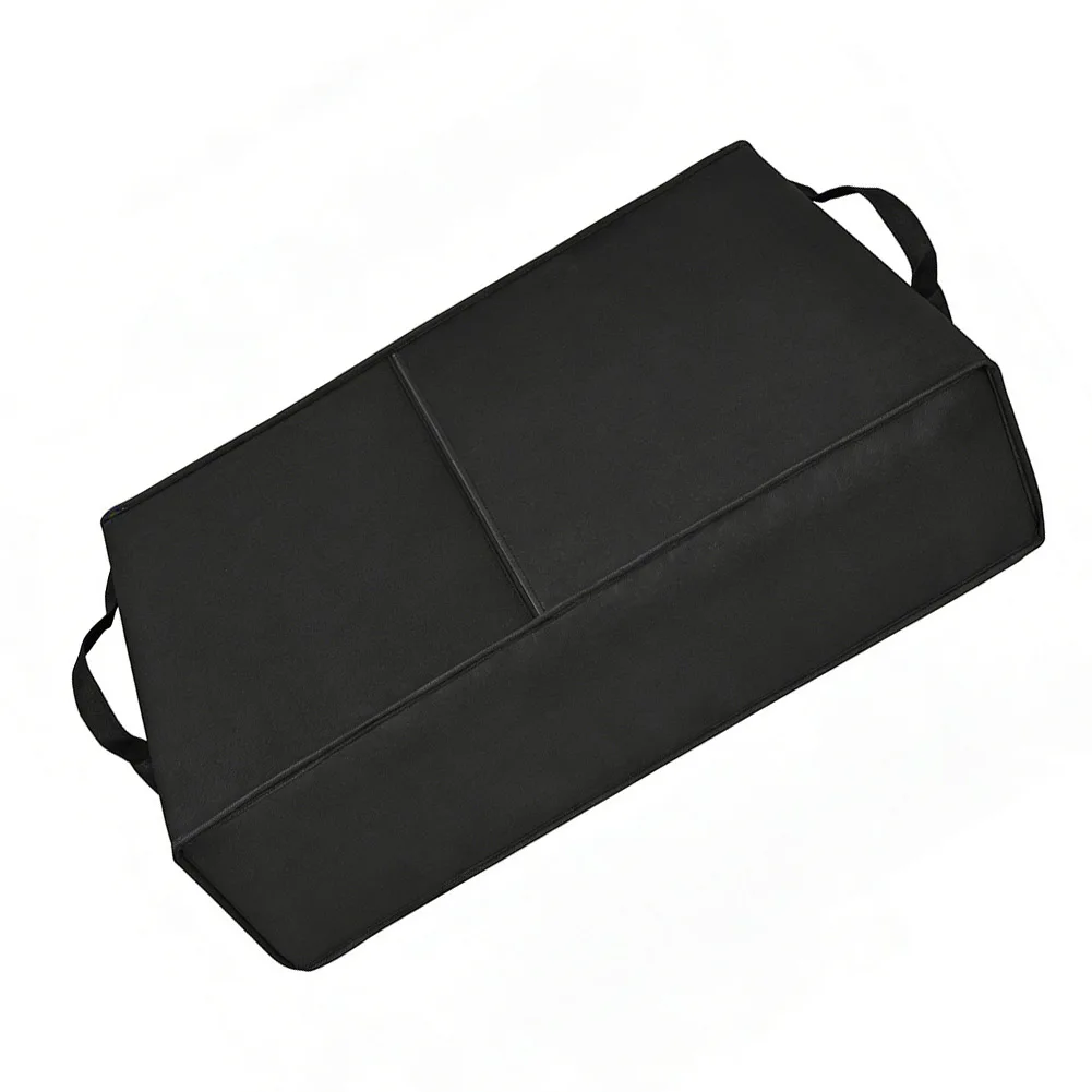 Waterproof Dustproof Electric Frying Pan Cover 65L 36W 10H CM UV Protection Oxford Cloth Lid Black 210D 420D 600D