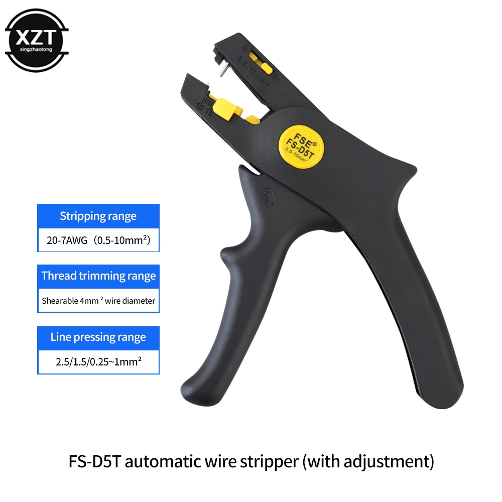 Multi-function Wire Stripper Tool Stripping Pliers Automatic Cutter Cable Scissors D5 Multitool Adjustable Precision