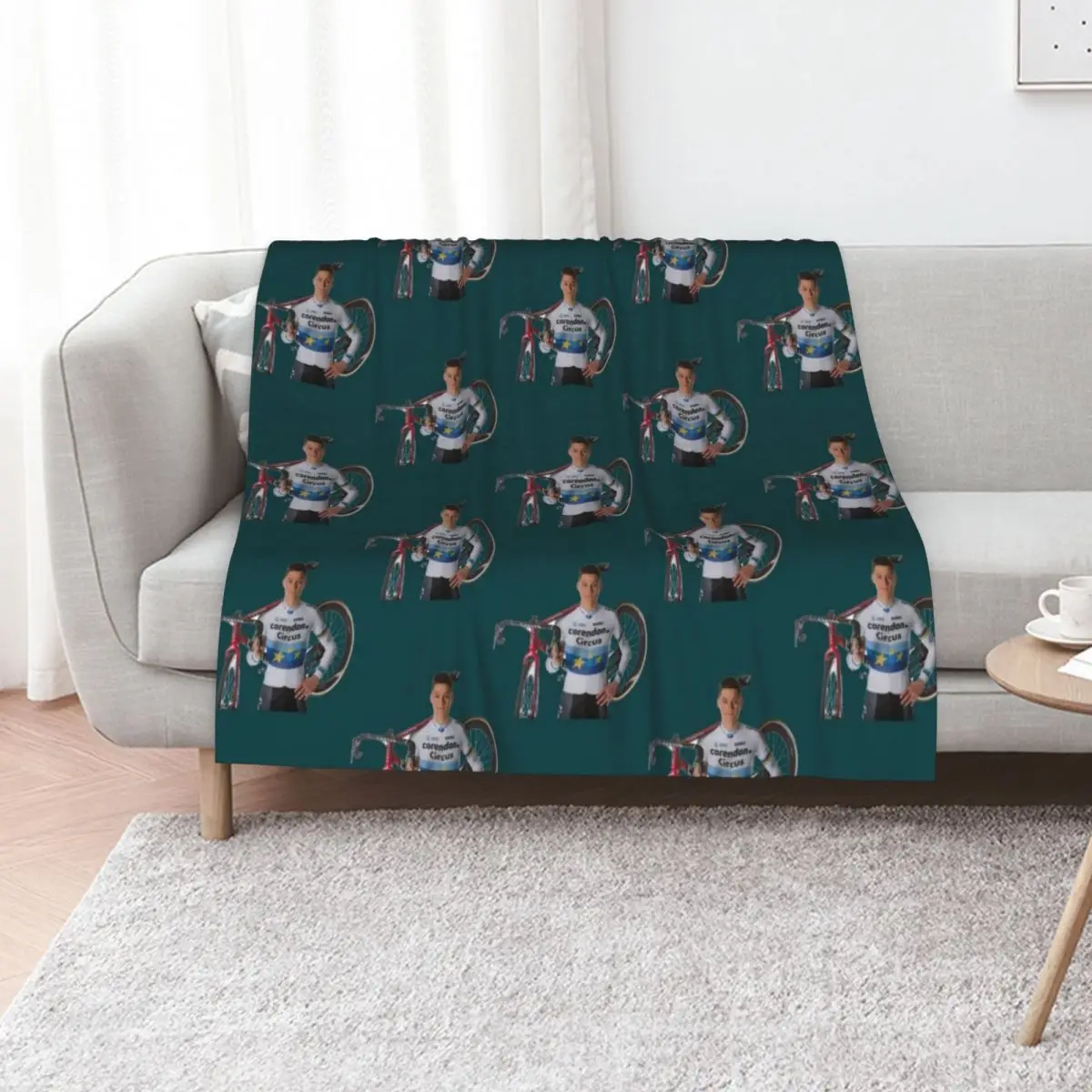 Mathieu Van der Poel Throw Blanket For Sofa Thin Summer Beddings Quilt Tourist Extra Large Throw blankets and throws Blankets