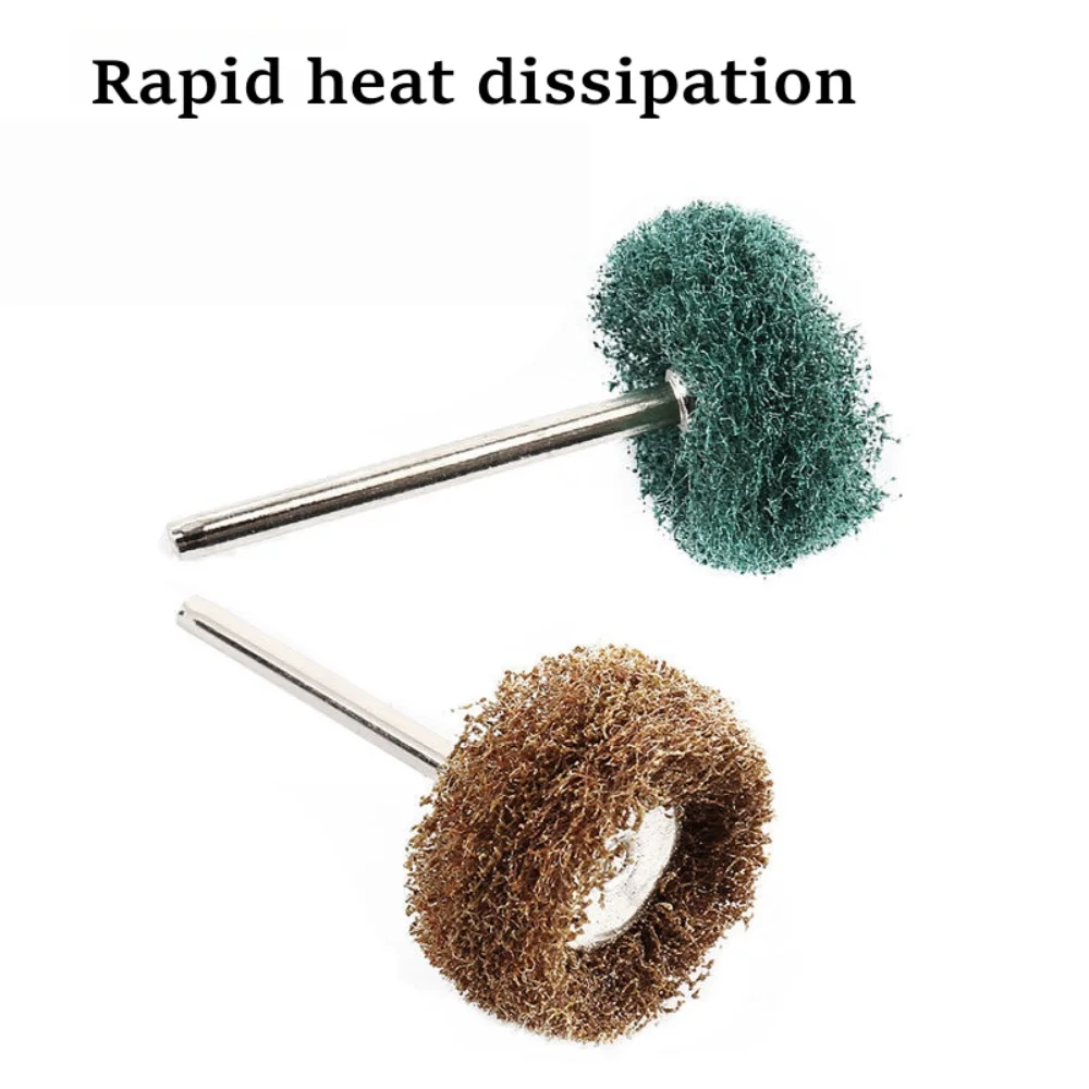 200/100/50PCS Dental Polishing Brush Double Layer Polish Wheel Teeth Polisher Rubber Nylon Alumina Odontologia Rotating Tool view 3