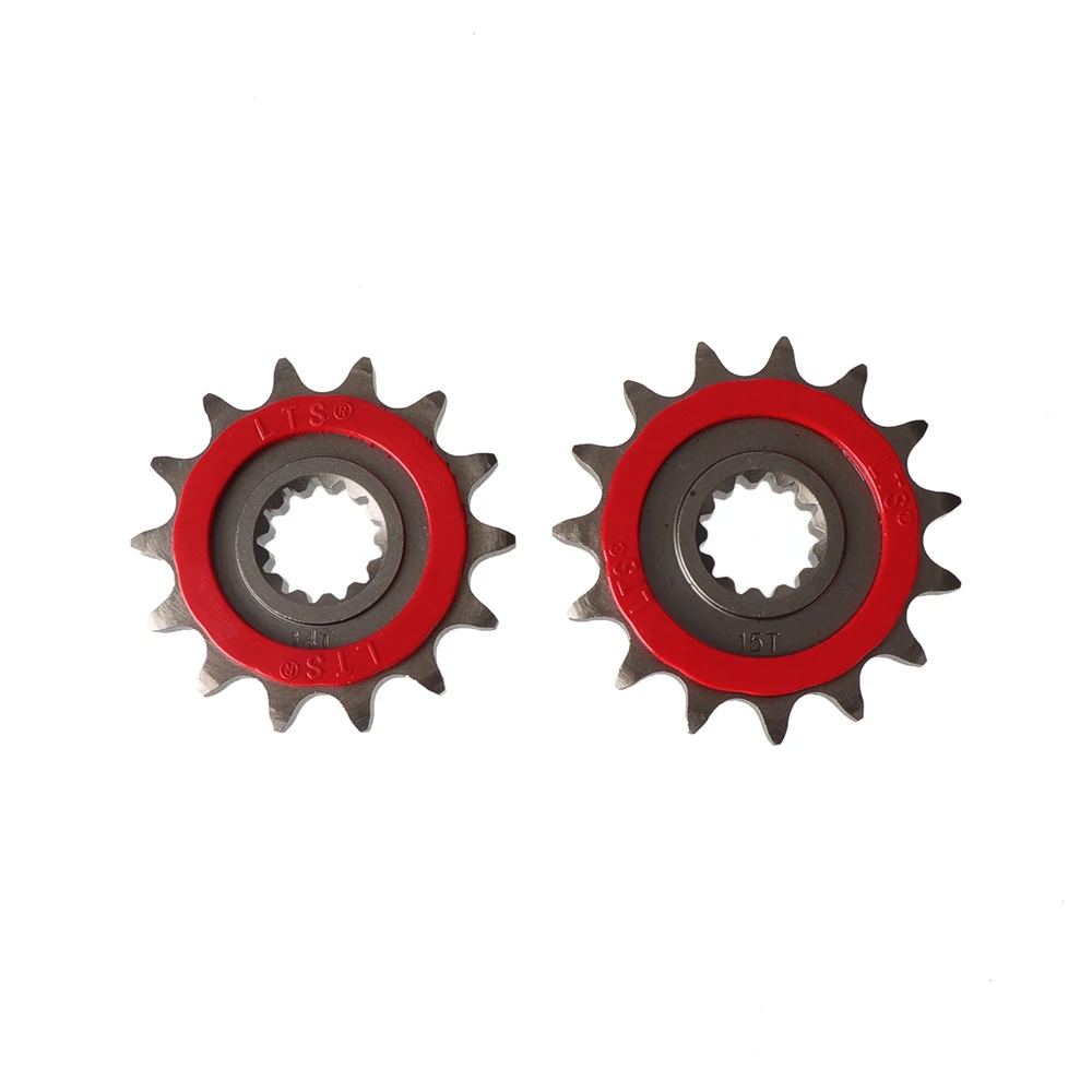 

Motorcycle 525 Front Sprocket 14/15 Tooth Silent Pinion For Benelli TRK 502 502C 502X BJ300 TNT300 BN302 BJ500 BJ600 TNT600