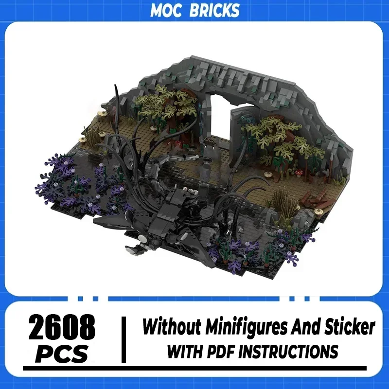 

Волшебные кольца: Конструктор MOC «Наблюдатель в воде» — модель по мотивам фильма, технологичные кирпичики, игрушки для самостоятельной сборки, подарки