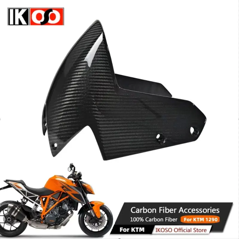 

100% pure 3K all dry carbon fiber front mudguard for KTM 1290 motorcycle exterior modification accessories shell 2017-2019