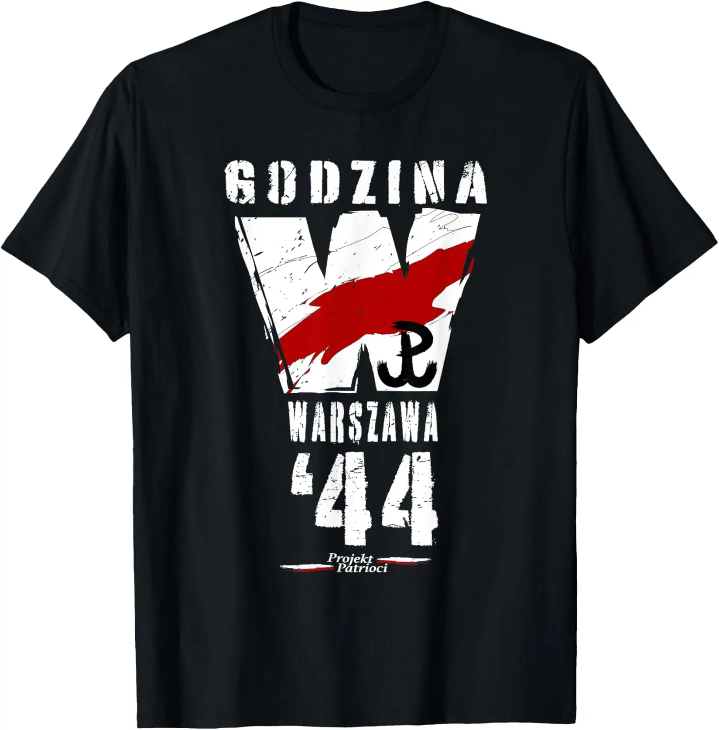 Warsaw Uprising 1944 Polish Polska Walczaca T-Shirt Short Sleeve Casual 100% Cotton Shirt