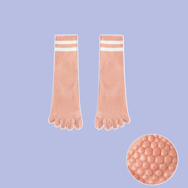 5/10 Pairs New Women's Breathable Autumn And Winter Socks Mid-Tube Socks Spring And Autumn Thin Non-Slip Yoga Socks