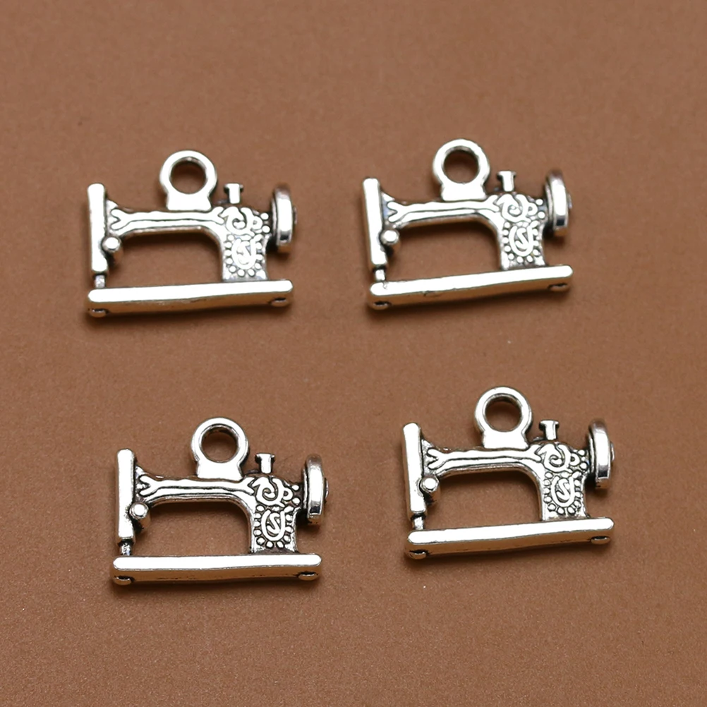 

20pcs Alloy Embossed Carving Pendants Diy Jewelry Making Charms For Necklace Bracelet Dangle Keychain Scrapbooking Accessory