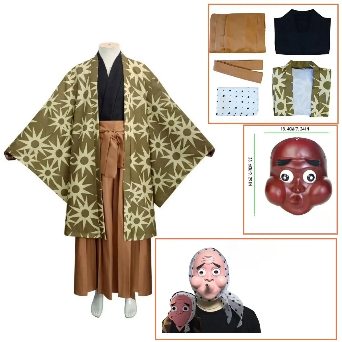 Costume de Cosplay de l'Anime Haganetsuka Hotaru, Uniforme avec Masque, pour Halloween, pour Homme et Femme