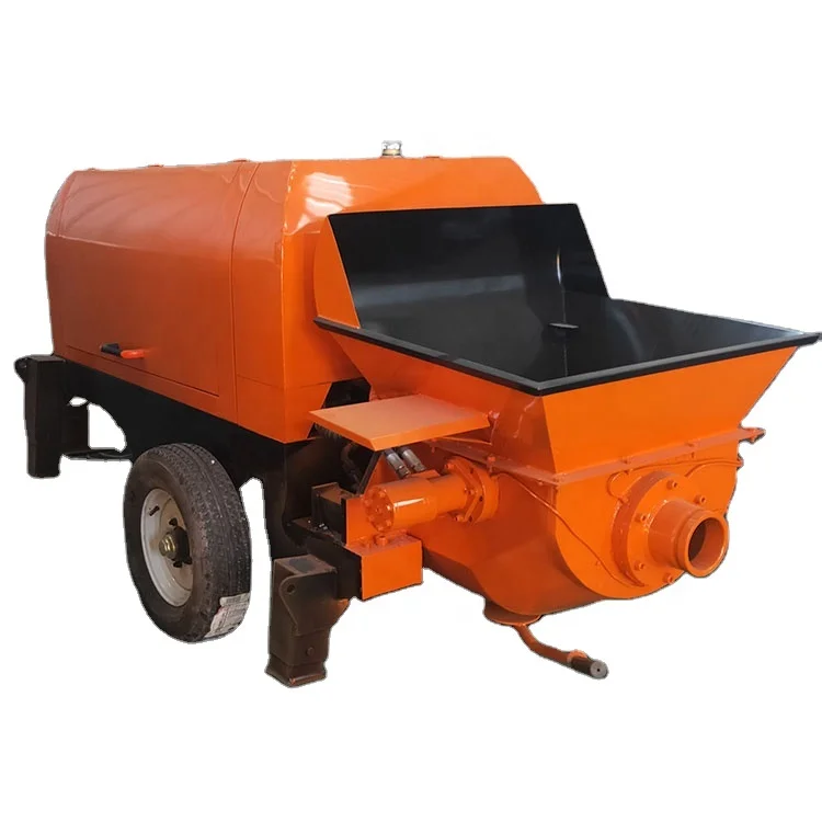 Diesel Concrete Transfer Pump Portable Concrete Delivery Machine for Construction Building Site Project