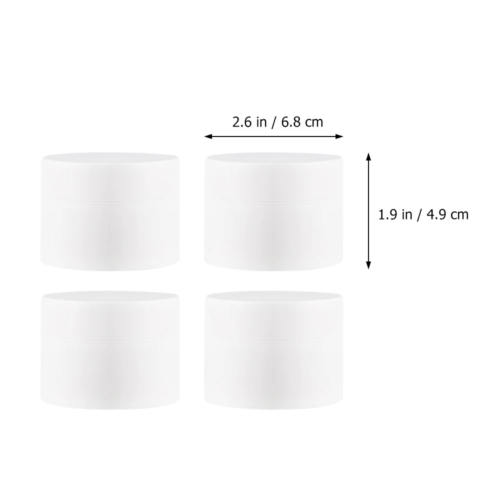 

10 Pcs Cream Box Ointments Jars Lotion Sample Skin Care Skincare Bottle Refillable Makeup Container Storage Packaging