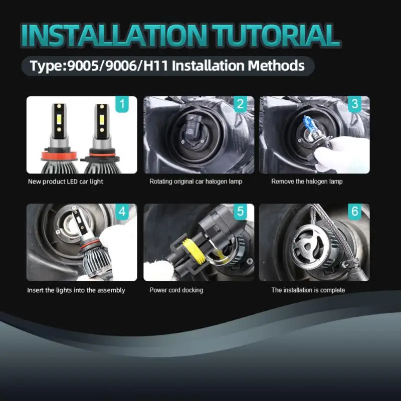 ユニバーサルLEDカーヘッドライト,アルミボディ,耐久性,防水性,実用性,超高輝度,カーアクセサリー,消耗品,H1