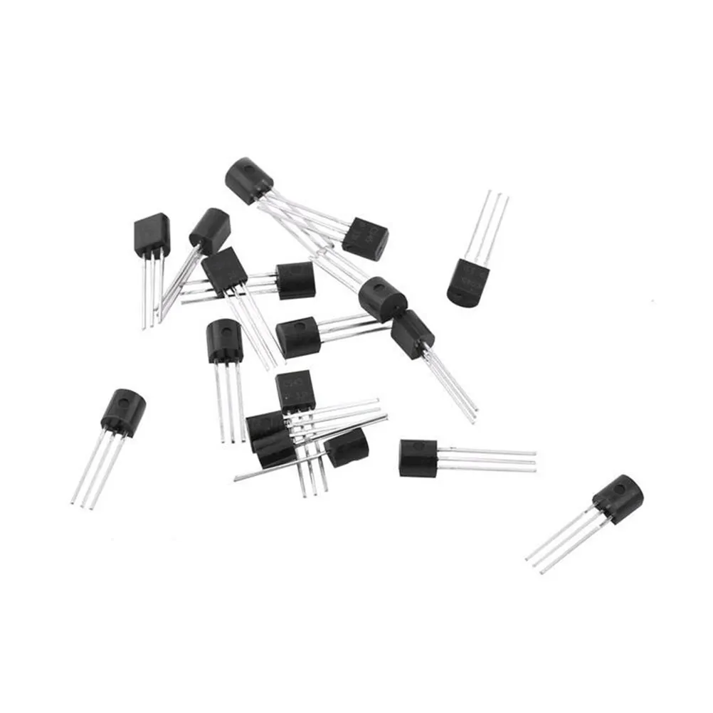 600Pcs Mixed Transistor Kit to-92 Silicon Semiconductor Devices Amplifier Electronic Circuit Components Assortment
