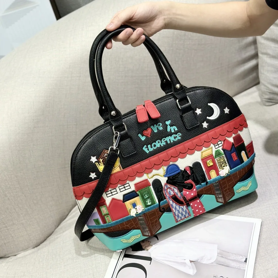 High Quality Women PU Leather Handbags Shoulder Bags Casual Large Capacity Ladies Shell Crossbody Bags for Women Messenger Bag