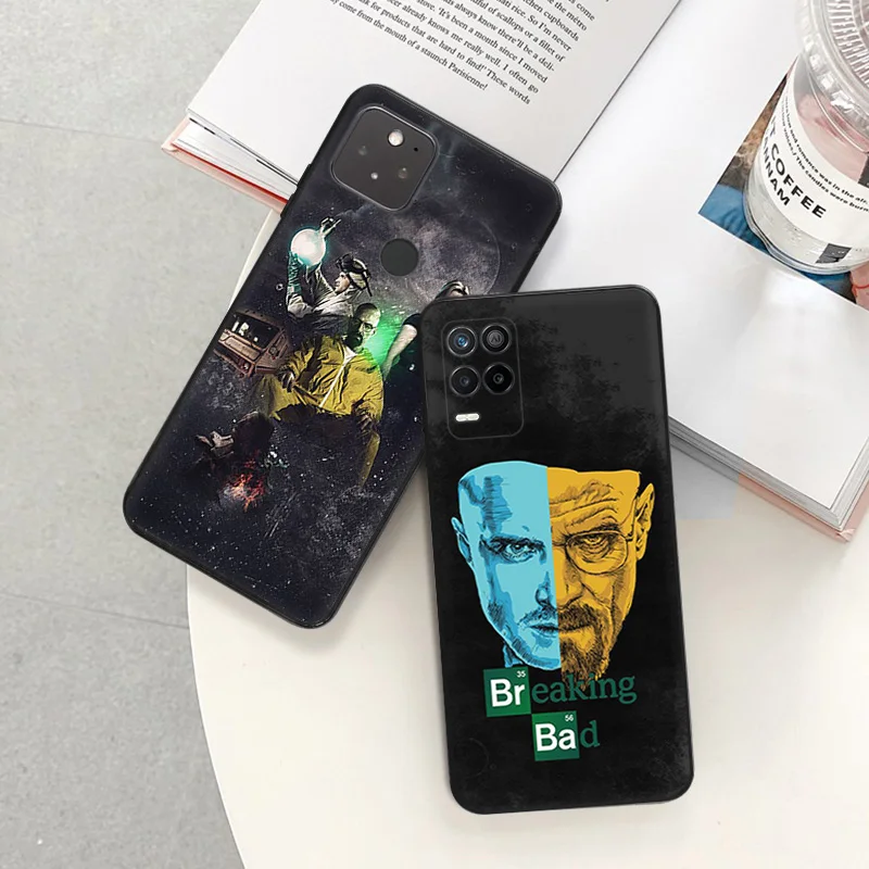 Breaking Bad Silicone Phone Case Cover for Pixel 7A 7 6 5 4 A 3 Motorola Edge40 Pro G52 G72 G53 G73 G200 G Stylus One Fusion