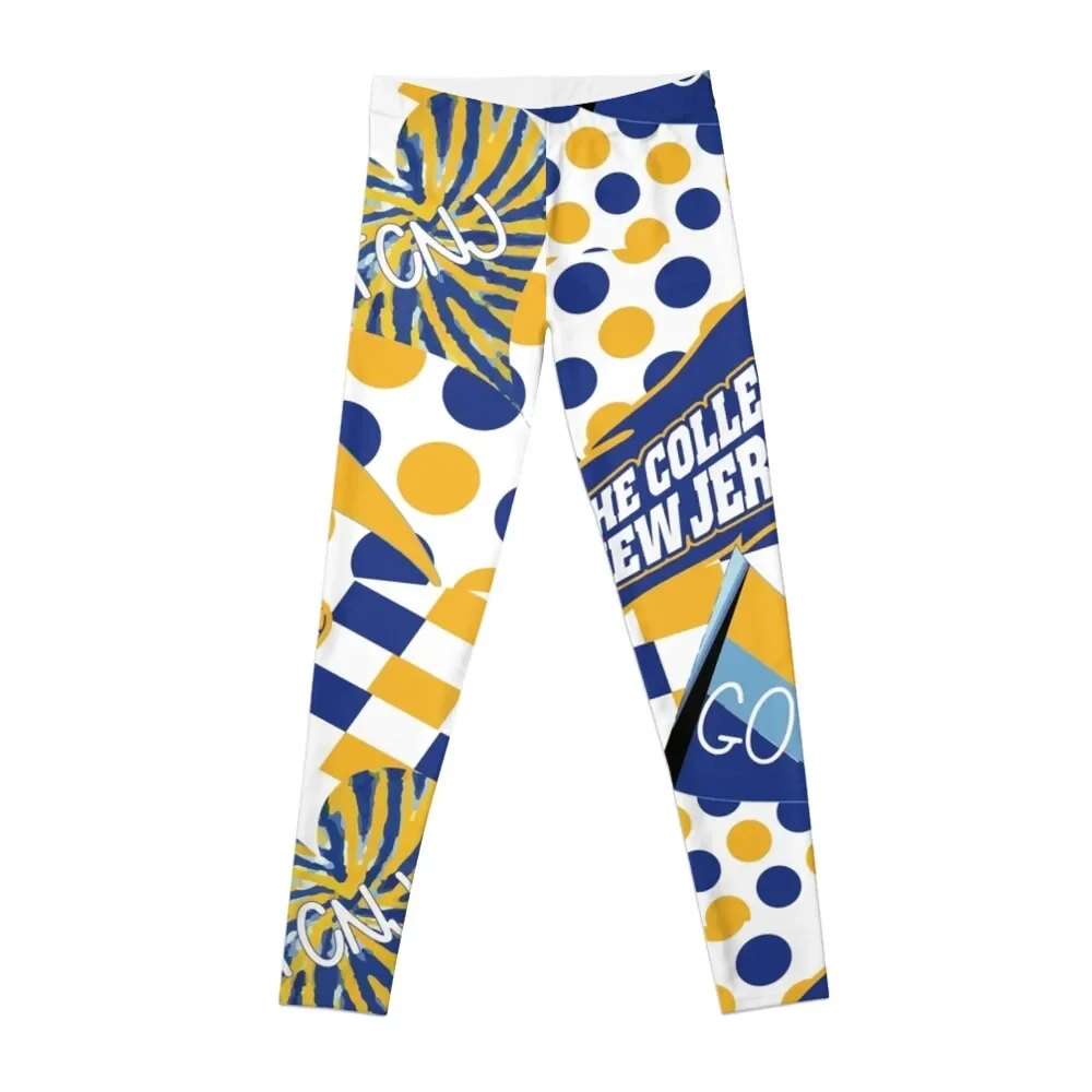 

The College of New Jersey Collage Leggings joggers for Sweatpants Womens Leggings