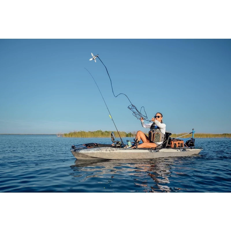 Catch Mode 110 Premium Angler Kayak - Caiaque de pesca com Lawnchair - 10,5 pés