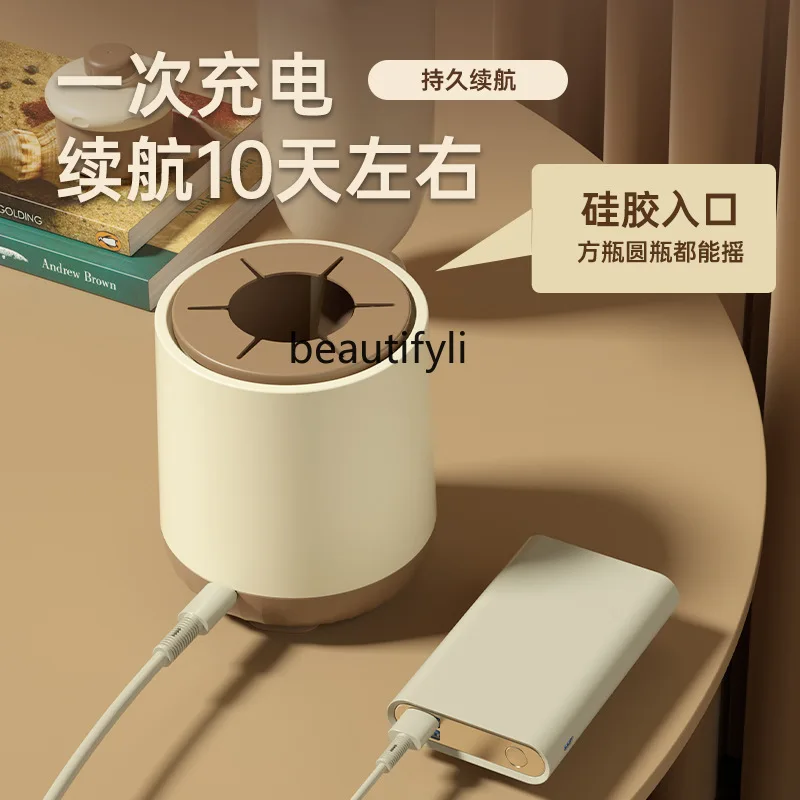 Smart electric milk shaker Household milk frother Portable, fully automatic charging