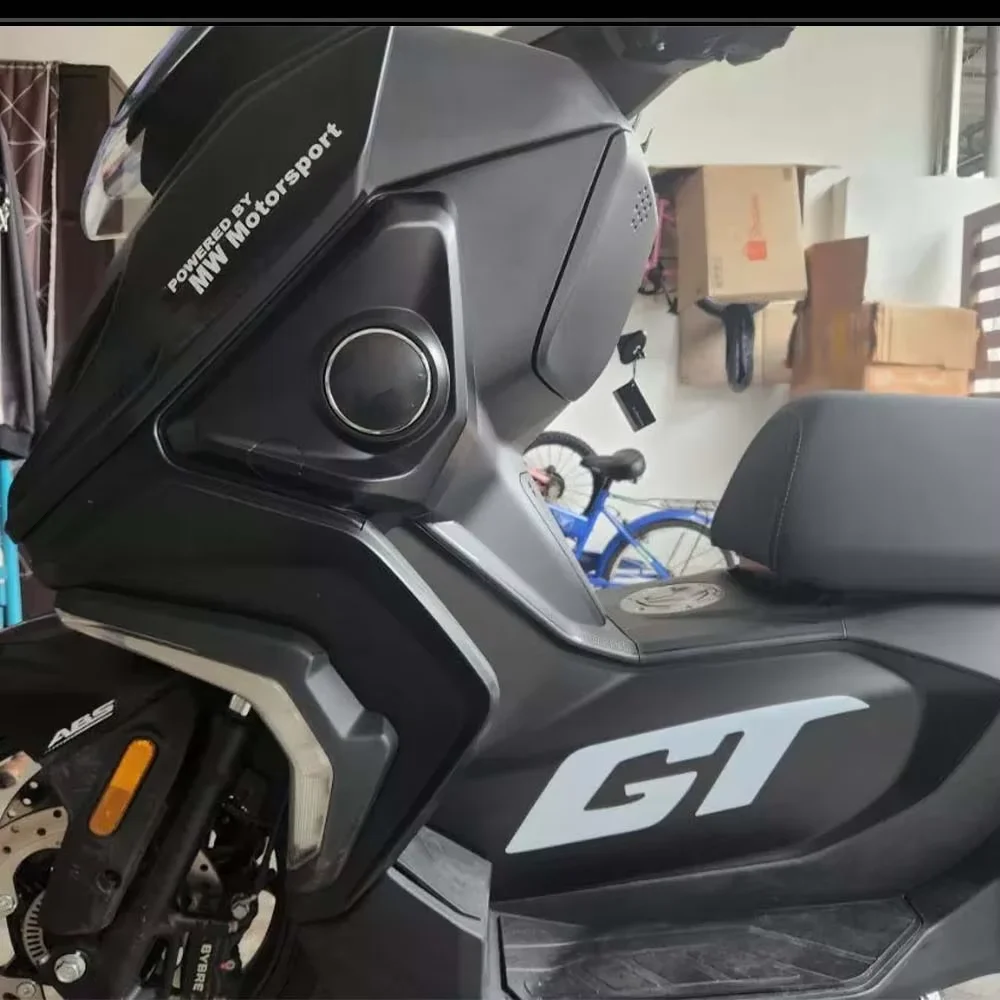 

Motorcycle rear Kits Decoration Protector Emblem Badge Logo Scooter Stickers Decals For BMW C400GT C 400 GT