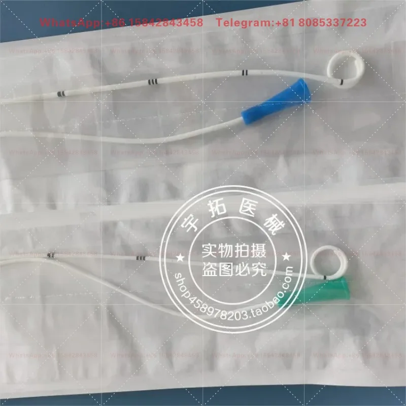 Single J Double J Pigtail Ureteral Stent Catheter Guide Wire Interventional Access Material