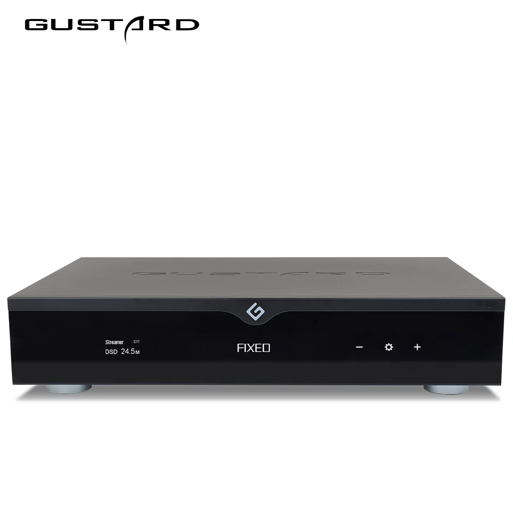 GUSTARD DAC-R30 جهاز فك ترميز شبكة الصوت الرقمي HIFI 27 بت R2R منفصل تمامًا مع ساعة OCXO مدمجة DSD1024