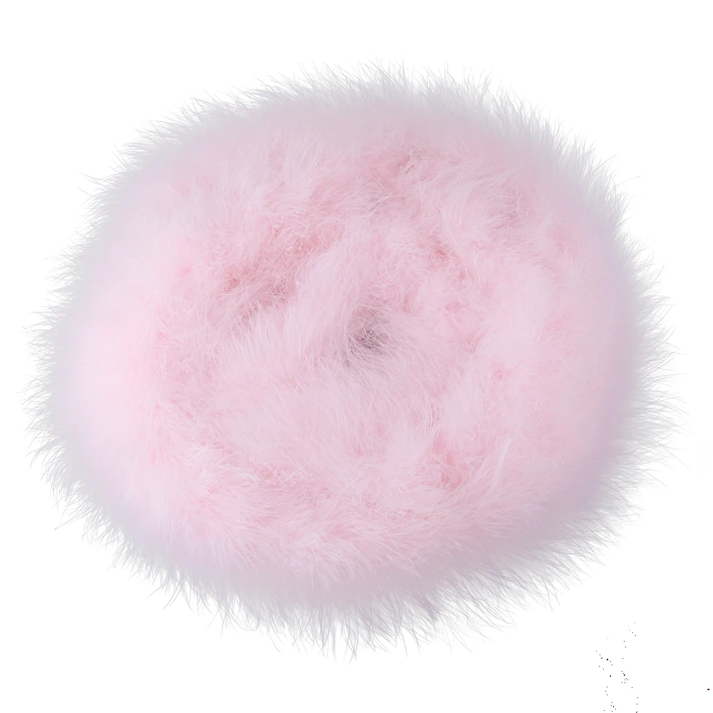 50 Grams Soft Leather Powder Turkey Feather Boa 2 Yards Natural Turkey Plumes Scarf for Party Costume Clothing Shawl Decoration