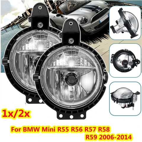 1/2 шт., передние противотуманные фары для BMW Mini Cooper R55 R56 R57 R58 R59 2006-2014 63172751295