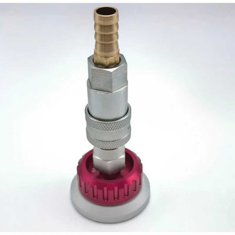 

Self Sealing Metal Vacuum Valve Nozzle Reusable Vacuum Bag Connector for Prepreg Vacuum Process Carbon Fiber Resin Infusion