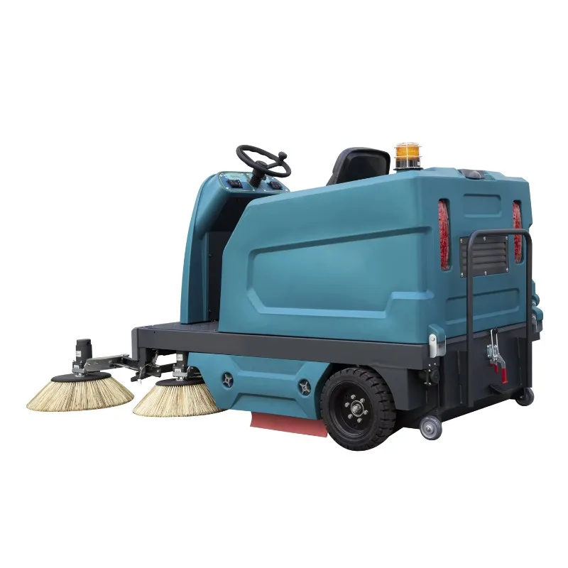 Electric Dust-Suppress  Self-Propelled Ride-On Floor Sweeper Atomization Bar for Cement Bagging Lines