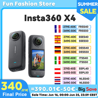 Insta360 X4 8K Waterproof 360 Action Camera, 4K Wide-Angle Video 2290mAh Battery Insta360 X4 Sport Camera
