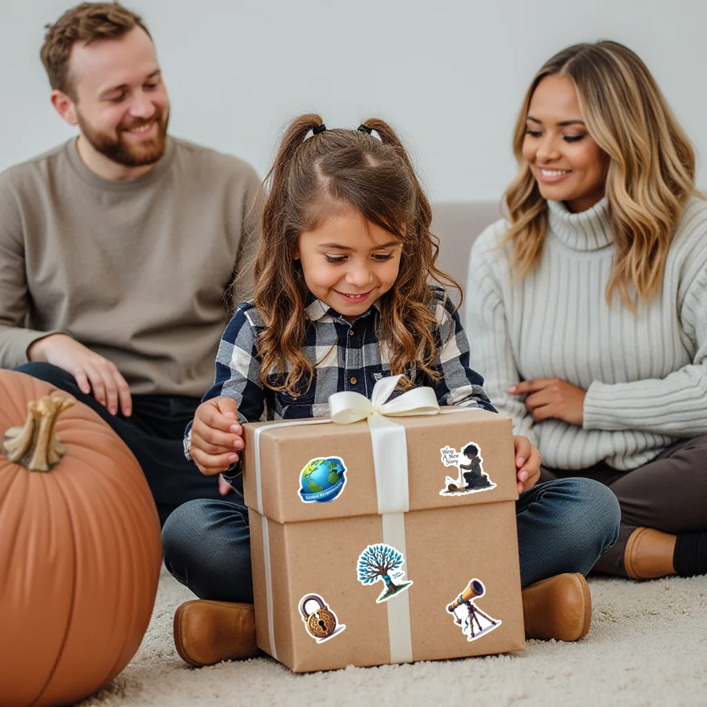 Holiday   Sticker   Durable   Chain   Colorful   Eco   Plant   for Casual   Gadget   Accessory