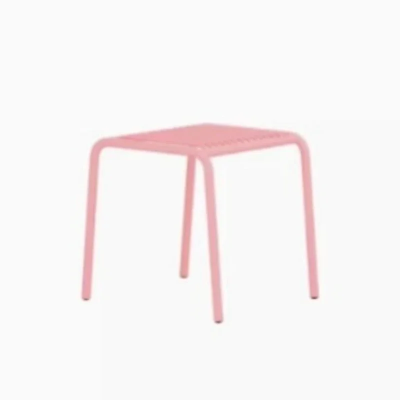 

Outdoor balcony courtyard leisure tables and chairs modern milk tea shop outdoor simple dopamine wrought iron