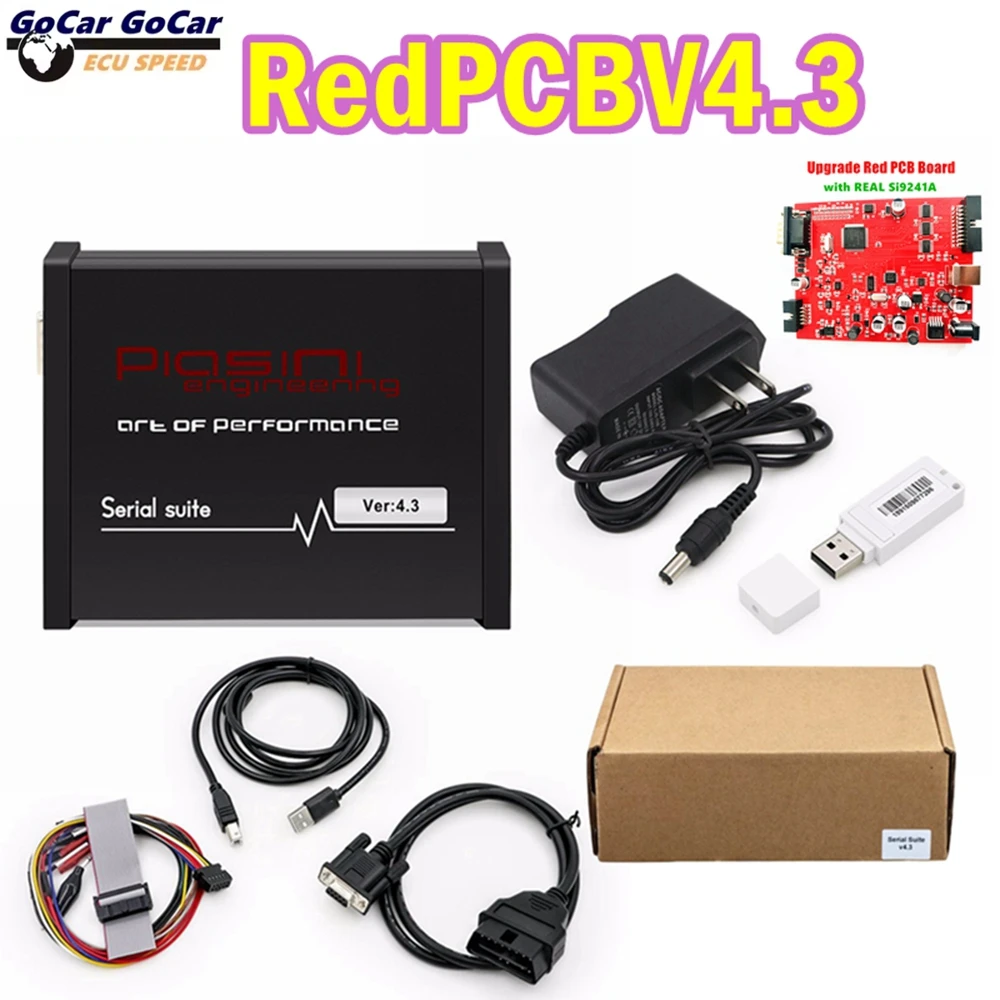 

2026 Newest Red Board PIASINI V4.3 MASTER Full Version ECU Programmer Serial Suite ECU Tool Super practical