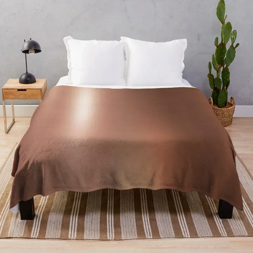 

COPPER Throw Blanket Cozy Light Blanket for Travel Camping Picnic