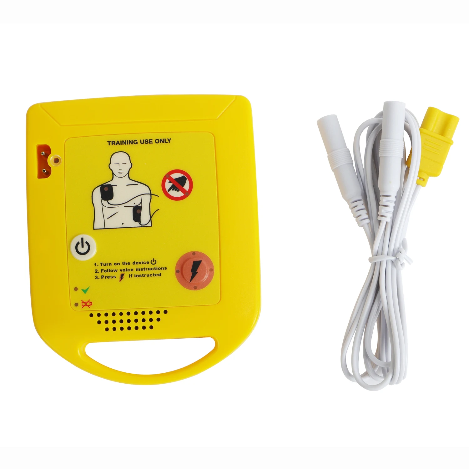 English Voice Prompt Mini AED Defibrillator Universal Trainer First Aid Training Device