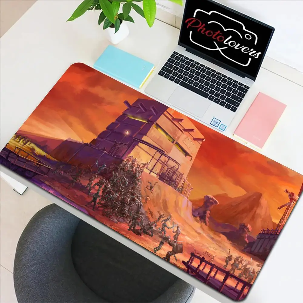 Imagem -03 - Impermeável pu Leather Mouse Pad Jogo de Estratégia Hot Jogo de Mundo Aberto Acessórios Kenshi Desk Office Pad Gaming Mousepad Mouse de Computador