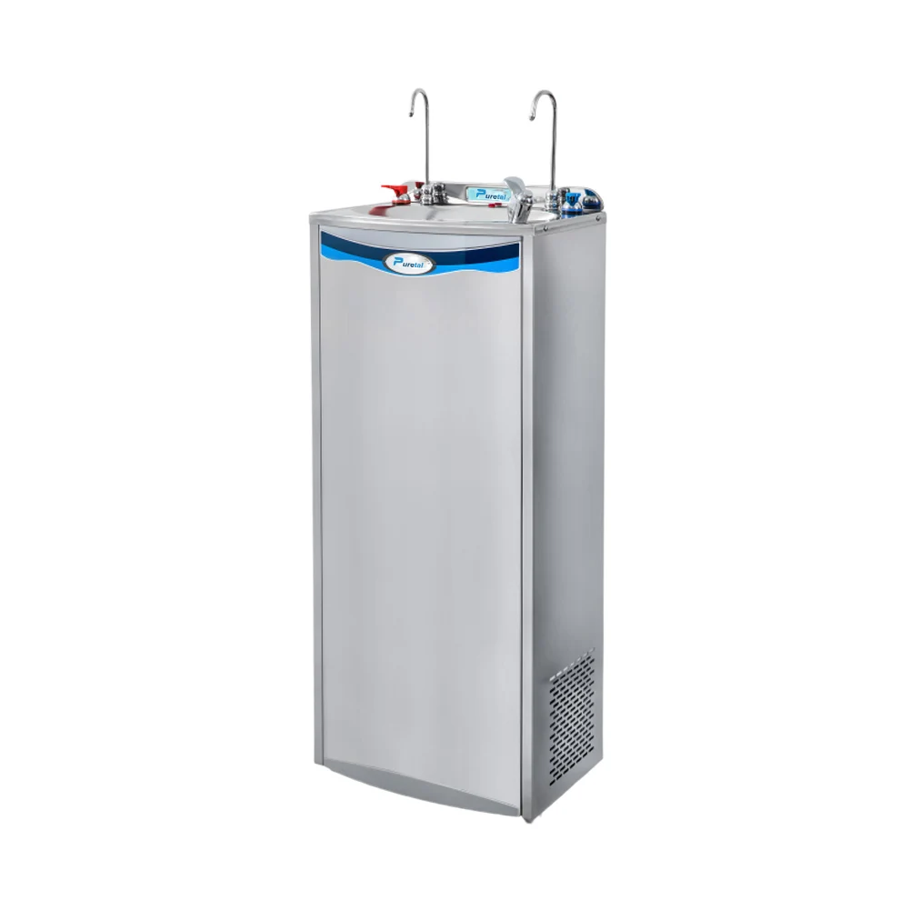 Commercial Electric Water Cooler Dispenser Stainless Steel Outdoor Compressor Cooling Factory Price Hot Cold Stand Household Use