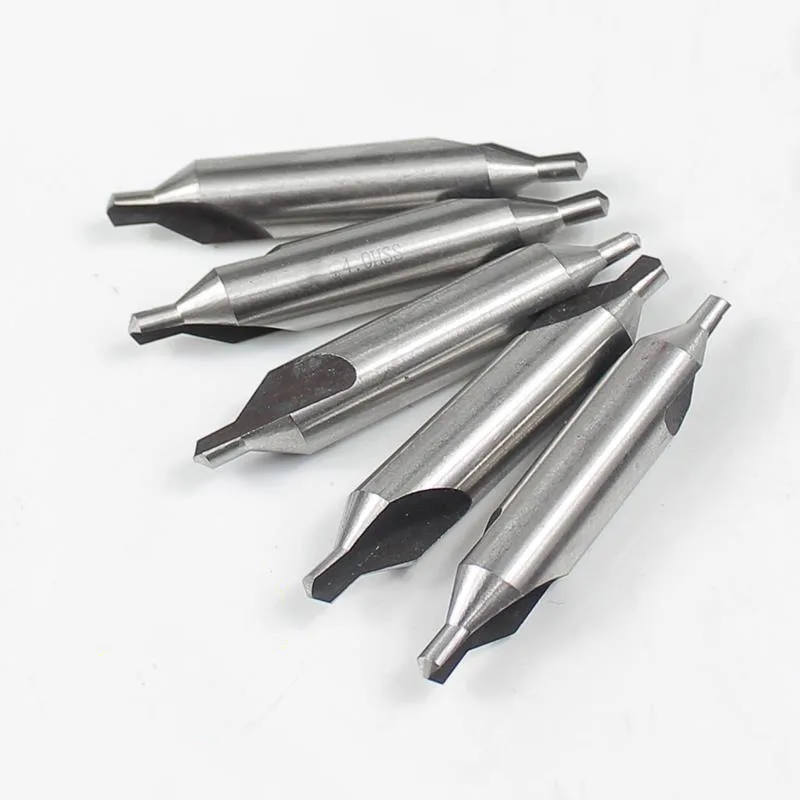 

1-5pcs 1/2/3/4/5mm High-speed Steel Center Drill Bit Set Centering Drilling Bit Countersinks Lathe Metalworking