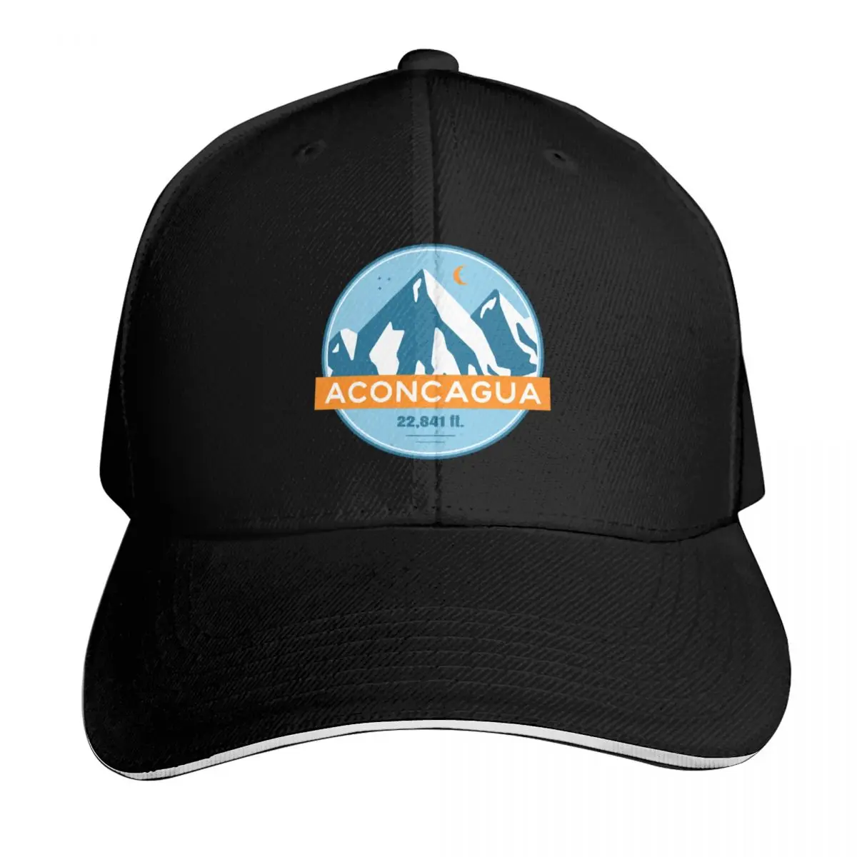 Gorra de béisbol Aconcagua Stars Moon, gorros divertidos, gorras de lujo, gorros únicos, gorros para hombre y mujer