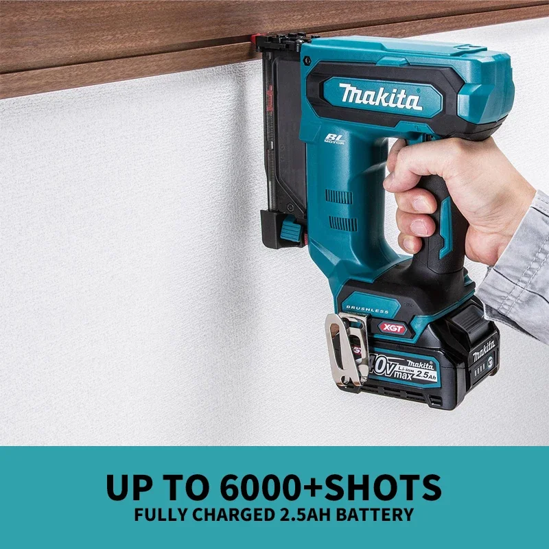 Makita PT001GZ Brushless Cordless 23 Gauge Pin Nailer 40V XGT Lithium Power Tools Nail Gun