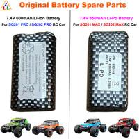 7.4V 850mAh Original Battery For ZLL SG202 MAX / SG201 MAX  High Speed RC Car Spare Parts SG201 PRO / SG202 PRO Car Accessories