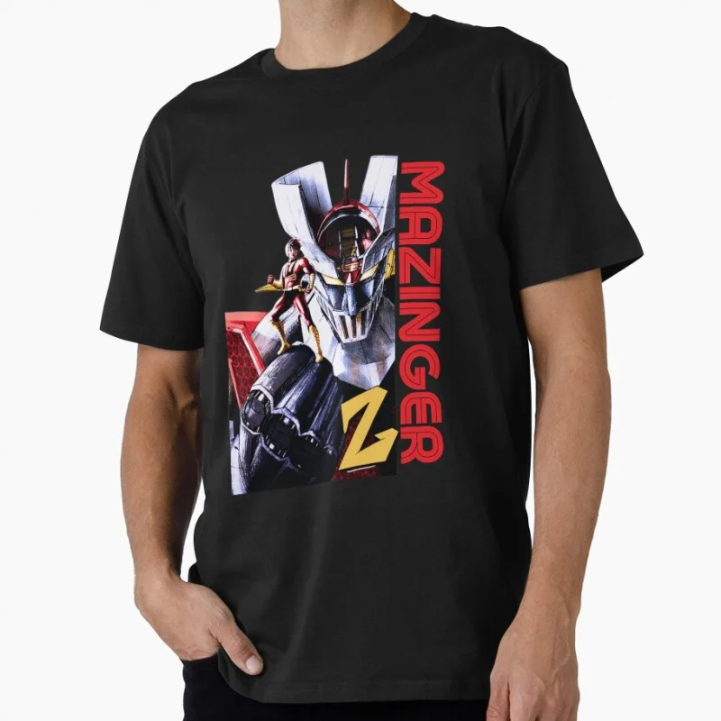 

Koji Kabuto and Mazinger Z Anime Gift t shirt Japan Manga Robot Mecha Graphic tee Y2K Clothes All size Tops S-6XL