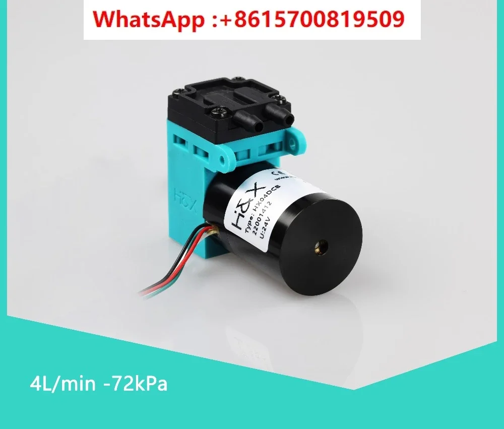 0.5~ 4L/min -72kPa super long life brushless speed control micro diaphragm pump micro air pump