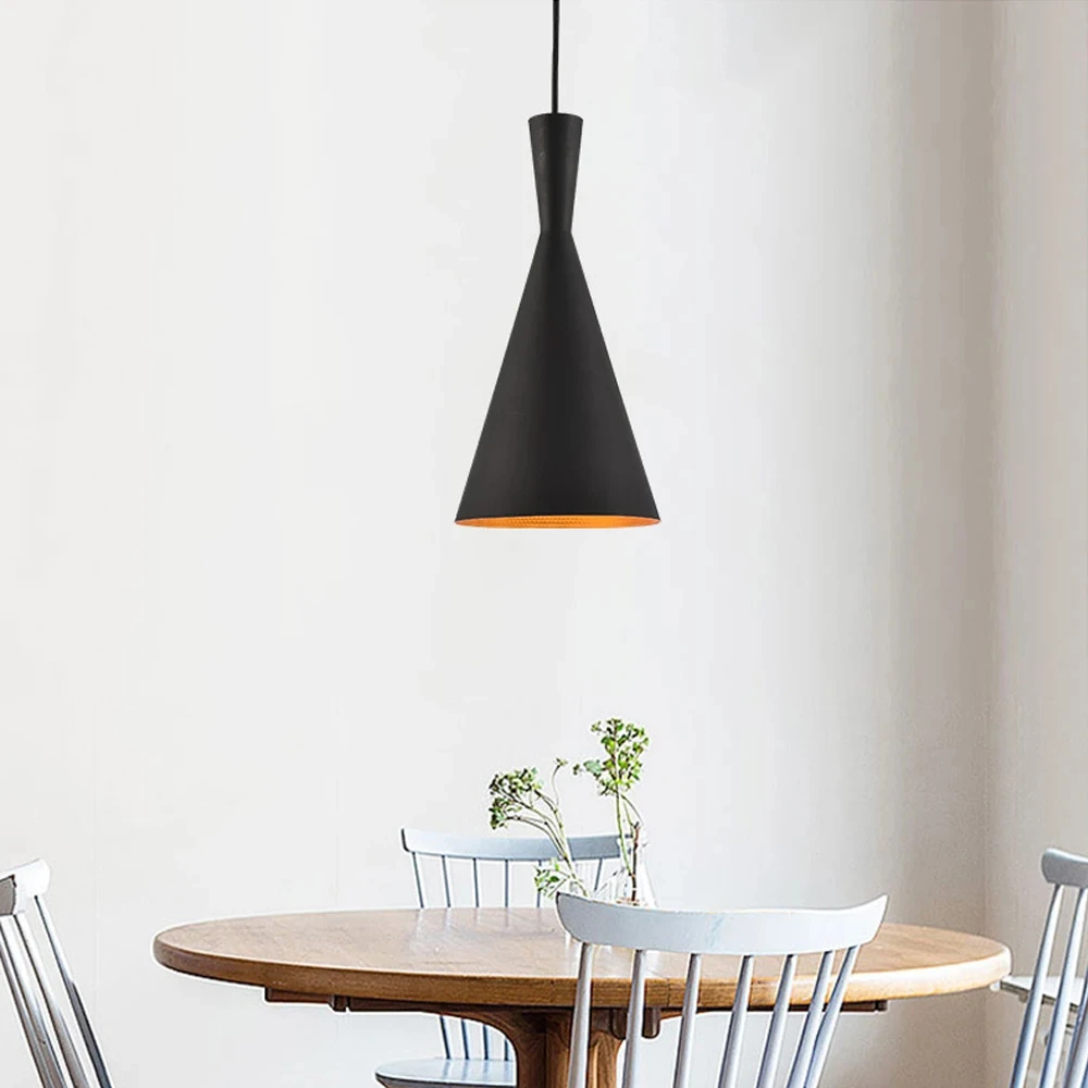 Imagem -03 - Modern Nordic Pendant Light Abajur Vintage Lâmpada Suspensa Retro para Sala de Estar Iluminação de Cozinha Luminária Led Decoração de Casa