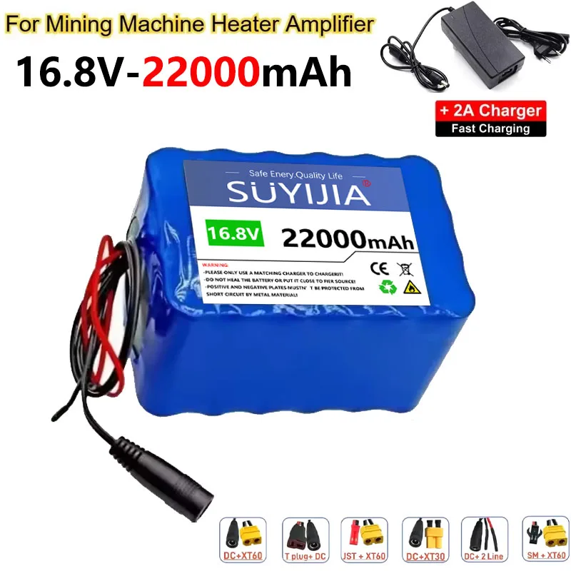 Batterie Lithium-ion Haute Puissance 4S10P 18650 16.8V 22Ah Avec BMS Pour Équipement De Robot Intelligent Inverseur, Etc.