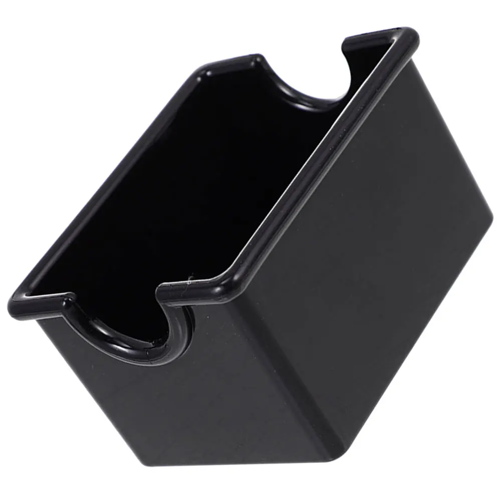 

1pc Tea Bag Storage Box Acrylic Counter Holder Container for Small Sugar Bags Tea Bags Coffee Creamer Organizer Kitchen Bar