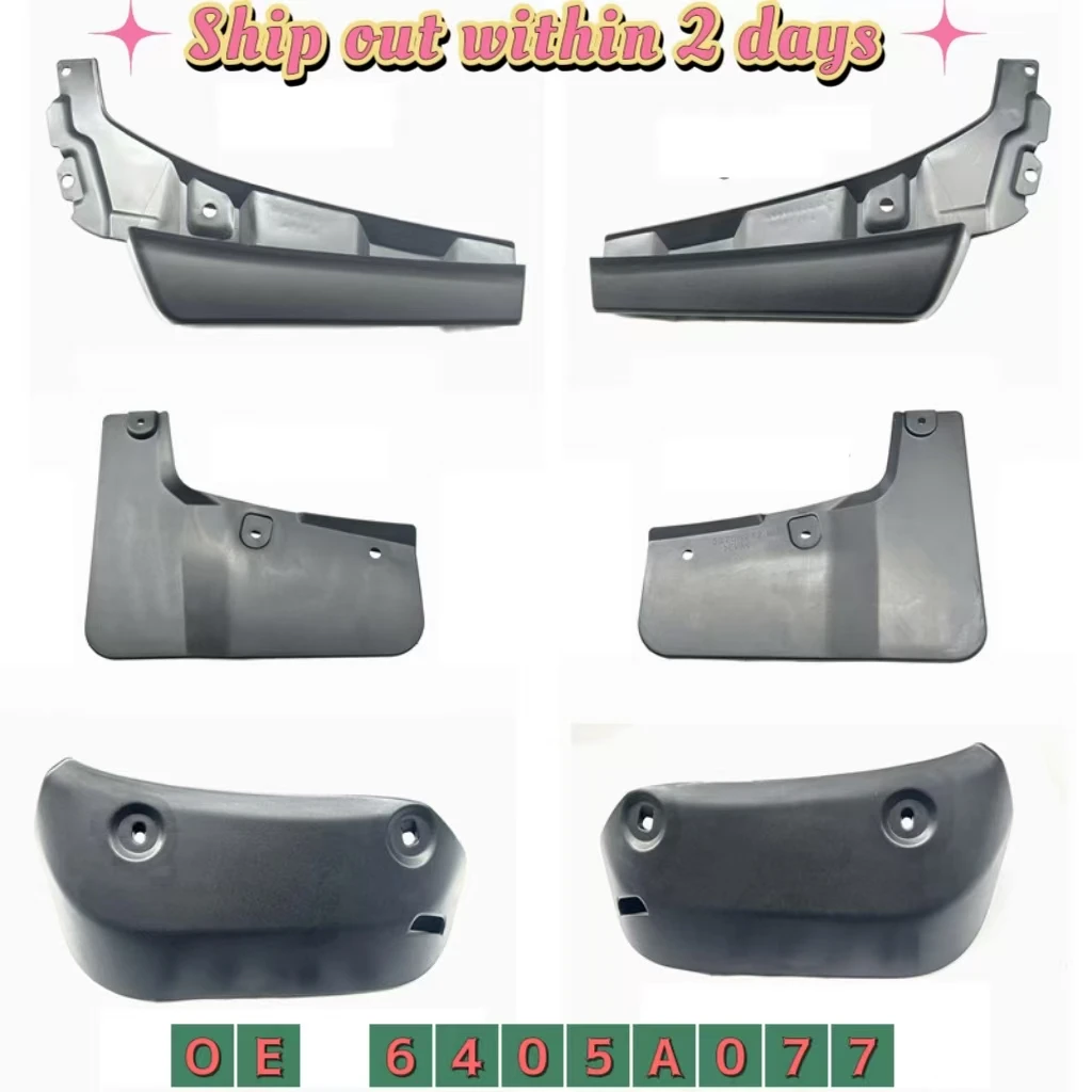 

6405A077 Car Wheel Mudguard For Mitsubishi Pajero V93W/V95W/V96W/V97W/V98W Montero Sport Front Bumper Fender 2008-2019