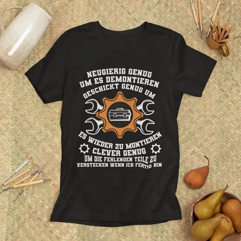 Mechanic T shirt with funny saying design for mechanics and car lovers perfect gift men friends