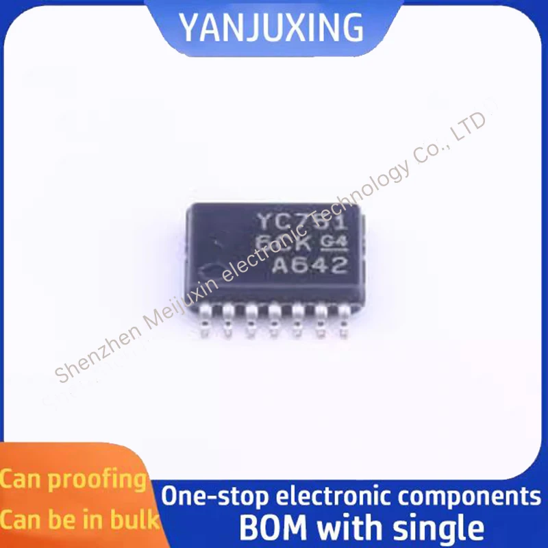 1ชิ้น/ล็อต TS3A4751PWR การพิมพ์หน้าจอ: สวิตช์ YC751 TSSOP-14 IC IC อนาล็อก