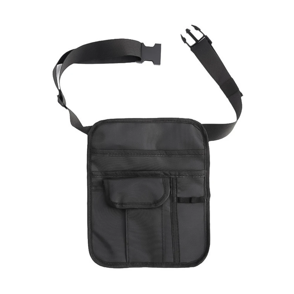 

For Table Service Server Apron Bar Apron Multiple Pocket Server Apron Apron Black Multiple Pockets Adjustable Belt